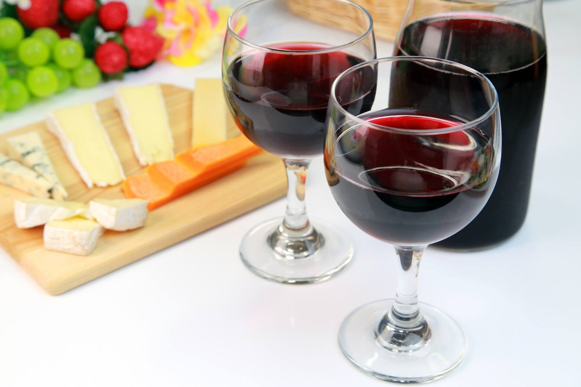 チーズとワイン
